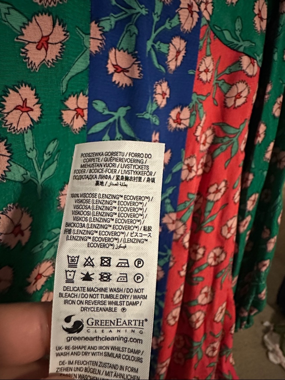 Boden Lisa Long Sleeve Tea Dress - Picture 8 of 8